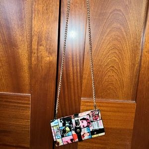 Vintage Magazine Cover Crossbody Bag